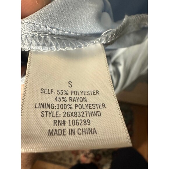 Mi ami blue ruffle dress - Picture 7 of 8